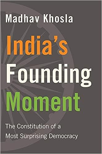 India’s Founding Moment : The Constitution of a Most Surprising Democracy