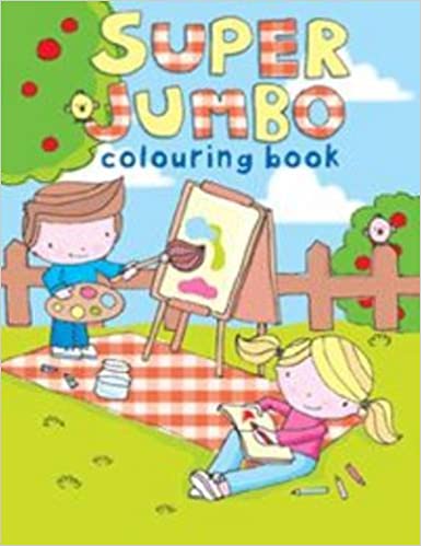 Super Jumbo Colouring Book 