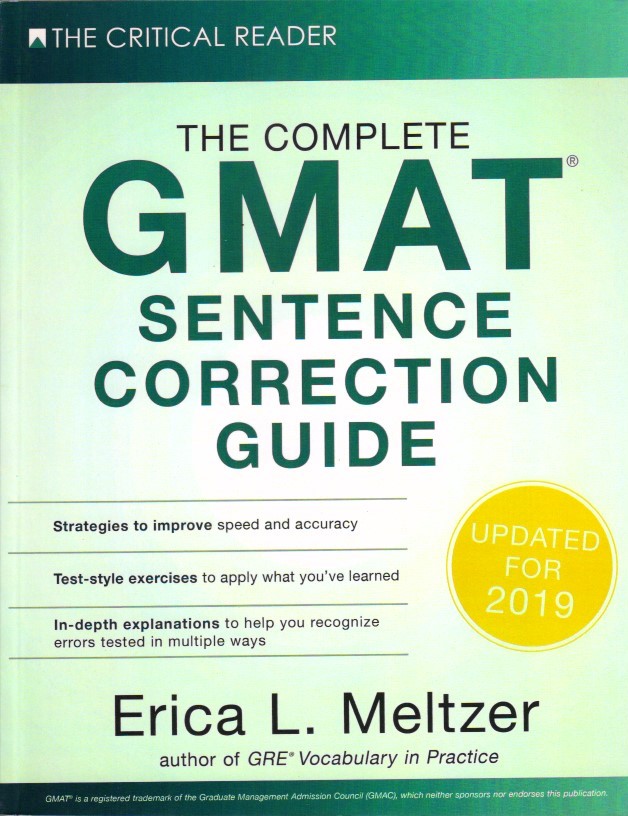THE COMPLETE GMAT SENTENCE CORRECTION GUIDE