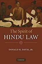 The Spirit of Hindu Law South Asian Edition