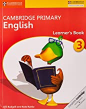 CAMBRIDGE PRIMARY ENGLISH STAGE 3 LEARNERS BOOK