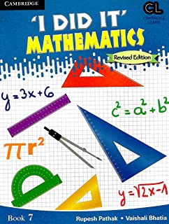 'I Did It' Mathematics  Level 7 Student's Book