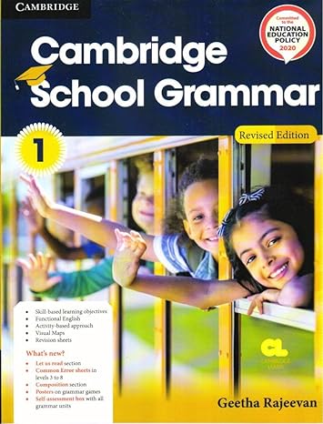 CAMBRIDGE SCHOOL GRAMMAR STUDENT'S BOOK - LEVEL 1 (3ED)