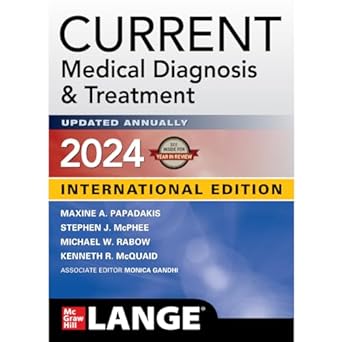 Current Medical Diagnosis & Treatment 2024