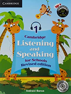 CAMBRIDGE LISTENING AND SPEAKING FOR SCHOOLS 1 STUDENTS BOOK WITH AUDIO CD-ROM