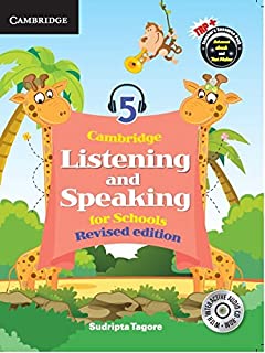 CAMBRIDGE LISTENING AND SPEAKING FOR SCHOOLS 5 STUDENTS BOOK WITH AUDIO CD-ROM