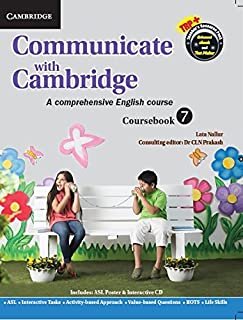 COMMUNICATE WITH CAMBRIDGE MAIN COURSE BOOK LEVEL 7 WITH CD