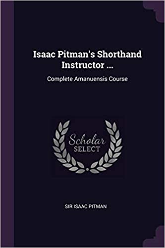 Isaac Pitman's Shorthand Instructor 