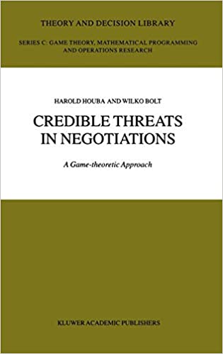 Credible Threats in Negotiations: A Game-theoretic Approach