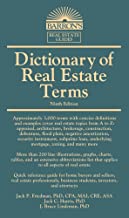 DICTIOARY OF REAL ESTATE TERMS