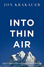 Into Thin Air:A Personal Account of the Everest Disaster