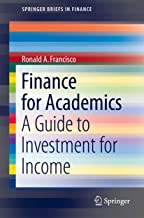 Finance for Academics: A Guide to Investment for Income