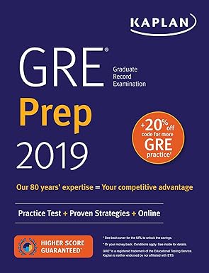 Gre Prep 2019 