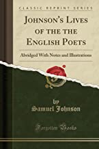 JOHNSON'S LIVES OF THE THE ENGLISH POETS