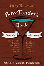 JERRY THOMAS' BARTENDERS GUIDE