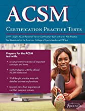 ACSM Certification Practice Tests 2019-2020