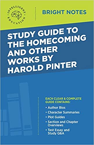 STUDY GUIDE TO THE HOMECOMING AND OTHER WORKS BY HAROLD PINTER