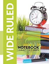 Wide Ruled Notebook - 1
