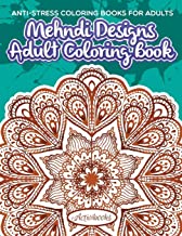 Mehndi Designs Adult Coloring Book