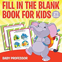 FILL IN THE BLANK BOOK FOR KIDS | GRADE 1 EDITION