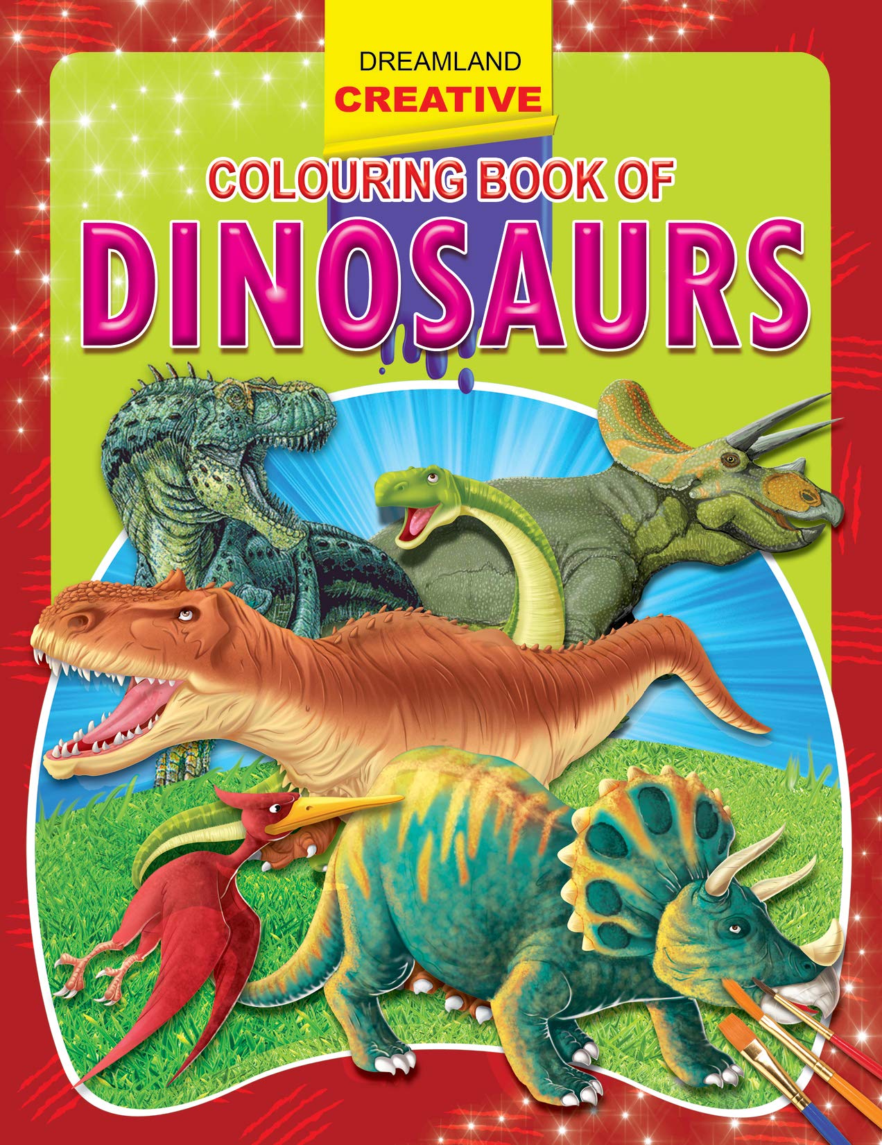 Dinosaurs (Creative Colouring Books)
