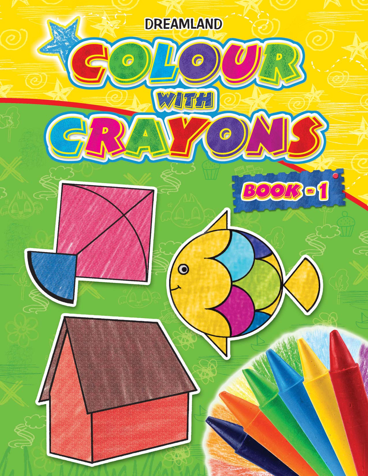 Colour with Crayons Book- 1