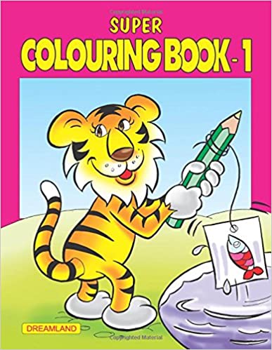 Super Colouring Book Part - 1