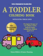 Simple Kindergarten Coloring Book