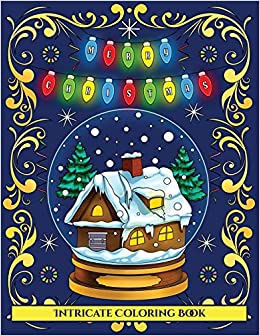 INTRICATE COLORING BOOK (MERRY CHRISTMAS)