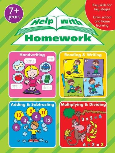 Help with Homework: Handwriting; Reading and Writing; Adding and Subtracting; Multiplying and Dividing