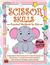 Scissor Skills Activity Book for Kids