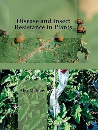 DISEASE AND INSECT RESISTANCE IN PLANTS