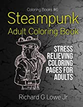 STEAMPUNK ADULT COLORING BOOK