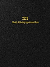 2020 Weekly & Monthly Appointment Book
