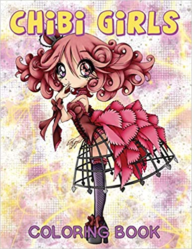 CHIBI GIRLS COLORING BOOK