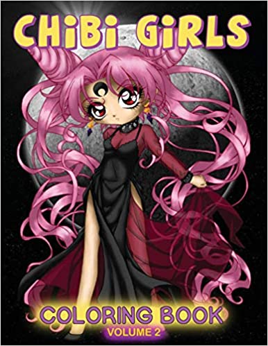 CHIBI GIRLS COLORING BOOK