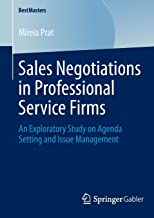 Sales Negotiations in Professional Service Firms