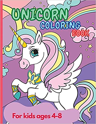 UNICORN COLORING BOOK