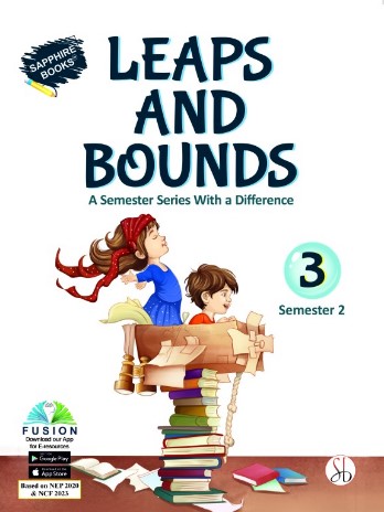Leaps and Bounds Book 3 Term 2 : Based on NEP 2020 & NCF 2023