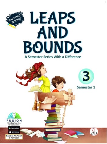 Leaps and Bounds Book 3 Term 1 : Based on NEP 2020 & NCF 2023