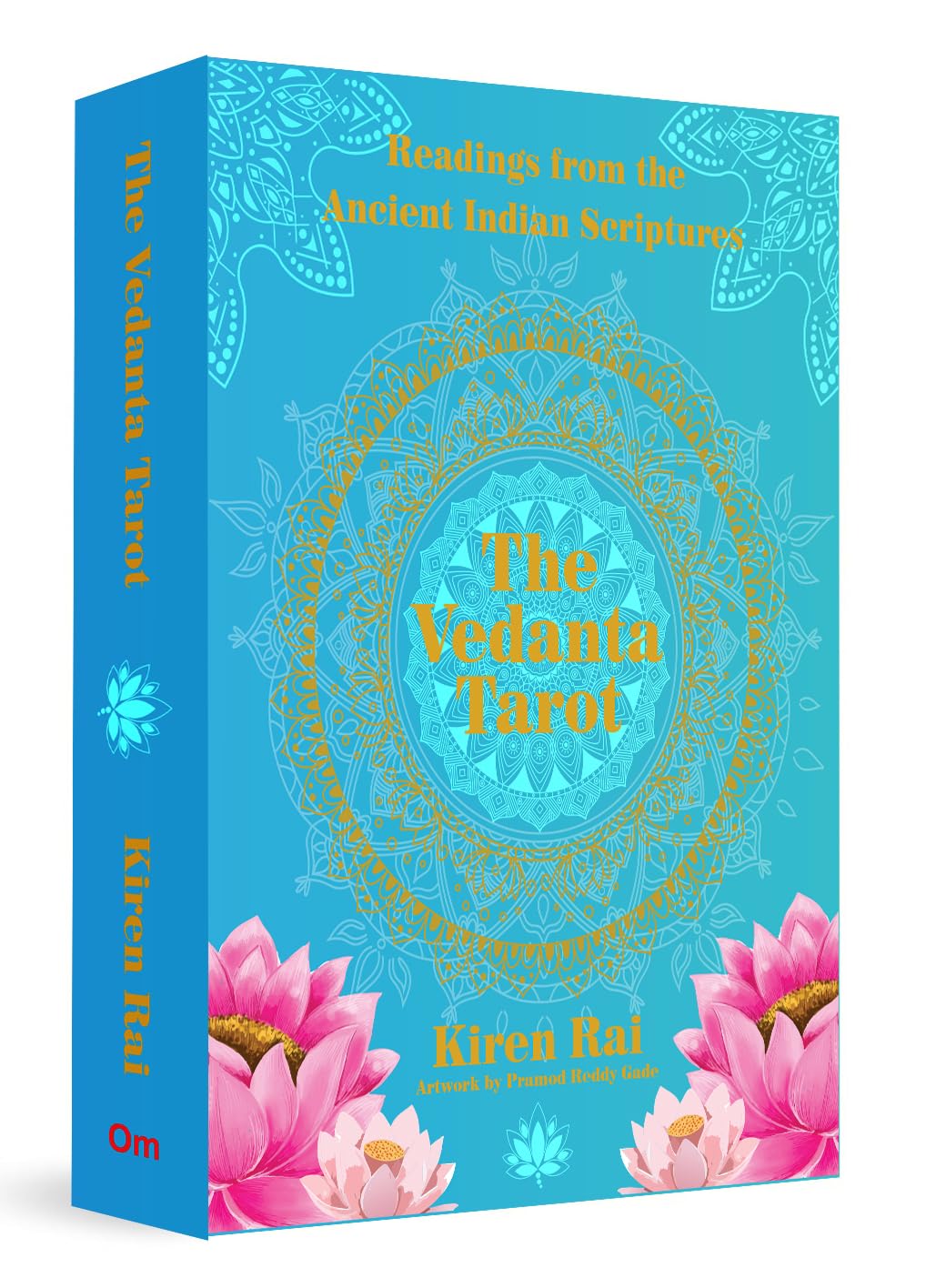 The Vedanta Tarot: Readings from the Ancient Indian Scriptures | Mystical Vedanta Tarot Deck & Guidebook – Include 22 Cards with 112 Book Pages – Card Book