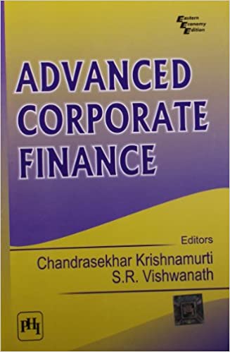 Advanced Corporate Finance 