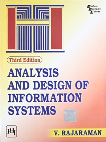 ANALYSIS AND DESIGN OF INFORMATION SYSTEMS, 3RD ED. 
