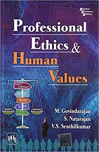 PROFESSIONAL ETHICS AND HUMAN VALUES 