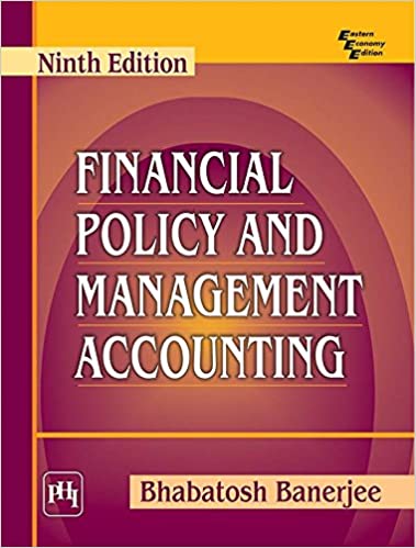 Financial Policy and Management Accounting, 9th ed. 