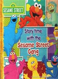 Story time with the Sesame Street Gang