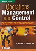 Operations Management and Control                                                                       