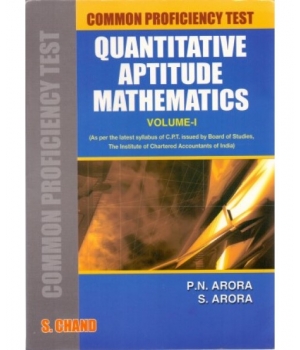 Quantitative Aptitude Mathematics Volume–I (CPT)                                            