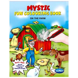 Mystic Fun Colouring Book on the Farm