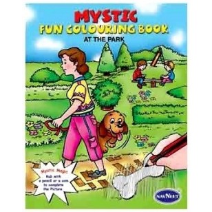 Mystic Fun Colouring Book At the park